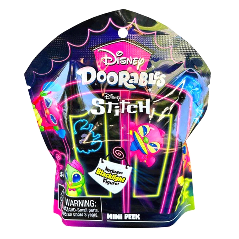 Disney Doorables - Stitch - Collection Peek - Fire Dance Stitch - Glittery  Eyes