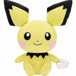 Banpresto:Pokémon Mecha Mofugutto Pichu Plush-Japan Version