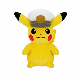 Pokemon Mecha Mogufutto LG Plush～Captain Pikachu-Japan Version