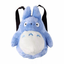 Blue Medium Totoro Backpack "My Neighbor Totoro", Sun Arrow Plush Backpack