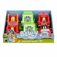 Bluey™ Mini Racers Assortment-6pcs PDQ