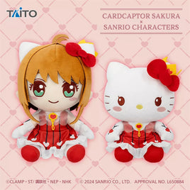 Cardcaptor Sakura x Sanrio Plush Set-Set of 3- Sakura Kinomoto & Hello Kitty-Japan Version