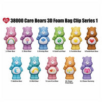 Care Bear 3D Foam Keyring Lind Bag Asst-24pcs PDQ