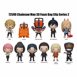 Chainsaw Man 3D Foam Keyring Blind Bag Asst-Series 2-24pcs PDQ