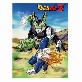 DRAGON BALL Z - CELL & VEGETA SUBLIMATION THROW BLANKET