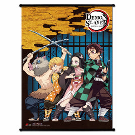 DEMON SLAYER - KEY ART GROUP WALL SCROLL