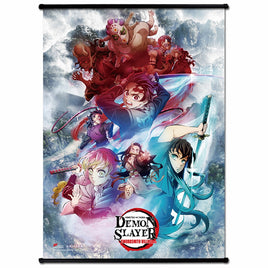 DEMON SLAYER TV3 - KEY ART GROUP WALLSCROLL