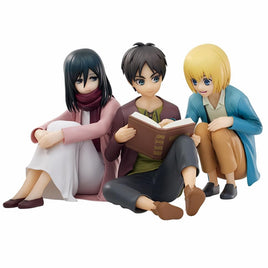 Eren Jaeger & Mikasa Ackermann & Armin Arlert (Rumbling) "Attack on Titan", Ichibansho Figure