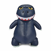 Godzilla 13" Metallic Blue Premium  Pleather Plush