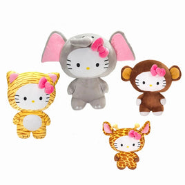 HELLO KITTY ANIMAL DISGUISE 10 IN PLUSH  ASST-Set of 4