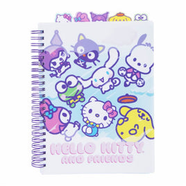 HELLO KITTY AND FRIENDS FLYING TAB JOURNAL