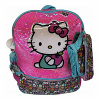 HELLO KITTY MAGIC SEQUINS 5PC SET 16" BACKPACK