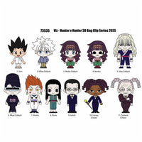 HUNTER X HUNTER 3D FOAM KEYRING BLIND BAG ASST - SERIES 5-24pcs PDQ