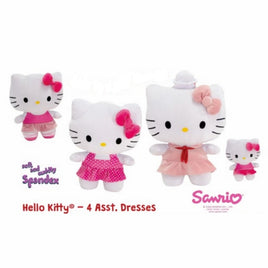 HELLO KITTY - 13.5IN 4 ASST. DRESSES -BALLERINA, SAILOR,POLKA DOT&PINK-Set of 4