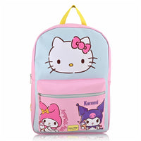 Hello Kitty & Friends 10.5" Pastel Pink/Blue PU Leather Mini Backpack