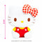 Hello Kitty Gingham Check Ribbon Doll GJ Super Large Plush-Japan Version