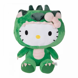 Hello Kitty in Green Dragon Suit 9.5 Inch Plush