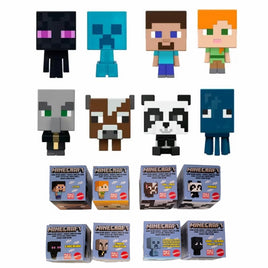 MINECRAFT MOB HEAD MINI FIGURES ASST-12pcs PDQ