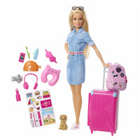 Mattel Barbie Dreamhouse Adventures Doll & Accessories Travel Play Set