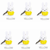 Miffy in Yellow Color Figural Key Ring-Set of 6(Bag)-Japan Imports