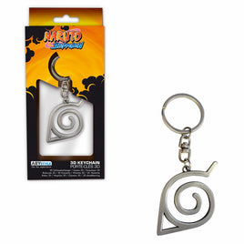 NARUTO SHIPPUDEN - Konoha 3D Metal Keychain