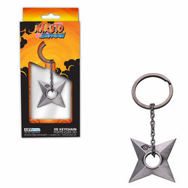 NARUTO SHIPPUDEN - Shuriken 3D Metal Keychain