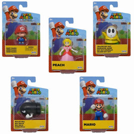 Nintendo Mario 2.5" Limited Articulation Figure Asst-W. 38-Set of 16