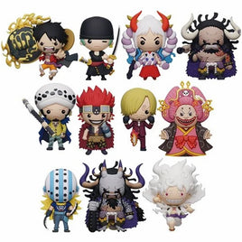 ONE PIECE 3D FOAM KEYRING BLIND BAG ASST - SERIES 5-24pcs PDQ