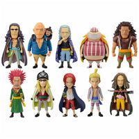 [ONE PIECE FILM RED] WORLD COLLECTABLE FIGURE PREMIUM-RED HAIR PIRATES 10 FIGURE SET
