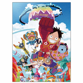 ONE PIECE - FUTURE ISLAND EGGHEAD GROUP CHARACTERS WALL SCROLL