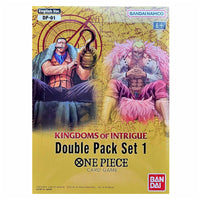 ONE PIECE TCG: DOUBLE PACK SET VOLUME 1 ASST-8pcs PDQ