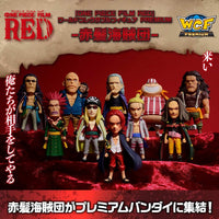 [ONE PIECE FILM RED] WORLD COLLECTABLE FIGURE PREMIUM-RED HAIR PIRATES 10 FIGURE SET