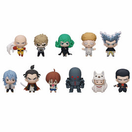 One Punch Man 3D Foam Keyring Blind Bag Asst-Series 2-24pcs PDQ