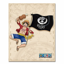 ONE PIECE 1000TH EPISODE CELEBRATION - LUFFY SUBLIMATION THROW BLANKET