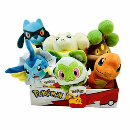 Pokemon 8 Inch Basic Plush Asst-W12-Set of 6