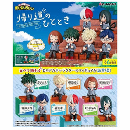 Re-Ment:My Hero Academia a Moment on the Way Home Mini Figure Asst-6pcs PDQ(Box)