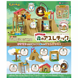 Re-Ment :Pokemon Gather Everyone! Play Ground in the Forest Mini Figure Playset Asst-Set of 6pcs(Box)