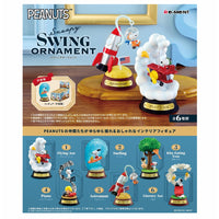 Re-ment :Peanuts Snoopy SWING ORNAMENT MINI FIGURE ASST-Set of 6(Box)