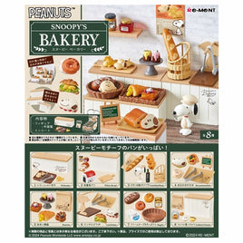 Re-ment: Peanuts Snoopy's Bakery Playset Collection-Set of 8pcs(Box)