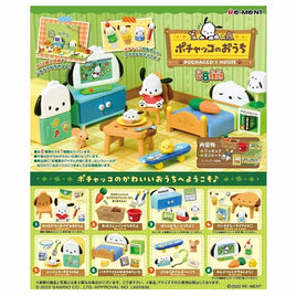 Re-ment: Pochacco's House Mini Figure Playset Asst- Set of 8(Box)