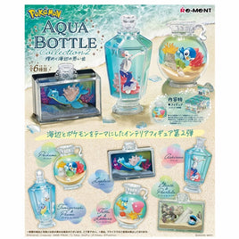 Re-ment :Pokemon Aqua Bottle Collection Vol.2 - Memories on the Shiny Shore - Set of 6pcs(Box)