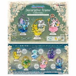 Re-ment :Pokemon Decorative Frame Collection Mini Figure Asst-set of 6(Box)