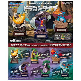 Re-ment :Pokemon POCKET STATUE -Dragon Type Collection-Set of  6pcs (Box)