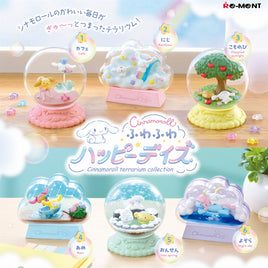 Re-ment :Sanrio Cinnamoroll Terrarium Collection Fluffy Happy Days Collection-Set of 6pcs(Box)