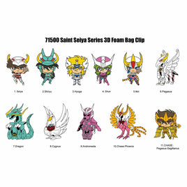 SAINT SEIYA 3D FOAM KEYRING BLIND BAG ASST-24pcs PDQ