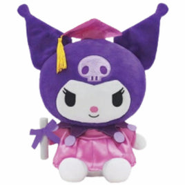 SANRIO - 9 IN KUROMI PLUSH IN CAP AND GOWN