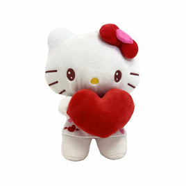 SANRIO - 9.5IN HELLO KITTY HOLDING RED HEART PLUSH