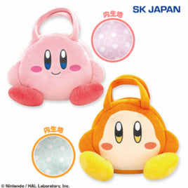 SK: Kirby As Is Plush Toy Tote Bag Set-Set of 2-Kirby / Waddle