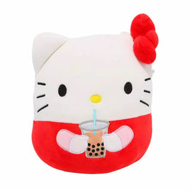 SQUISHMALLOW 8 INCH EXCLUSIVE HELLO KITTY BOBA PLUSH