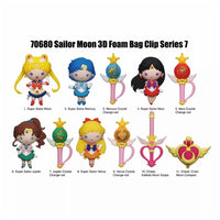 Sailor Moon 3D Foam Keyring Blind Bag Asst-Series 7-24pcs PDQ